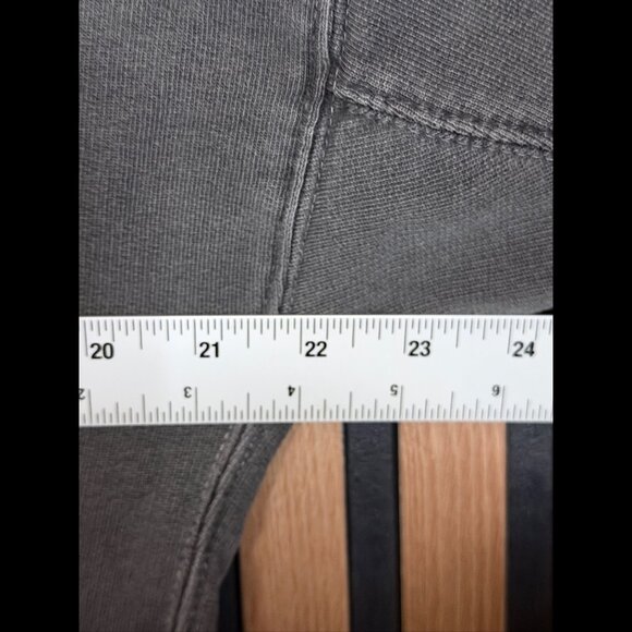 Zadig & Voltaire Hoodie Large Womens Pullover Gray French Terry Spencer Print - Picture 3 of 7